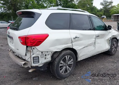 2017 Nissan Pathfinder Sv z USA, uszkodzony, nr VIN 5N1DR2MN9HC646104